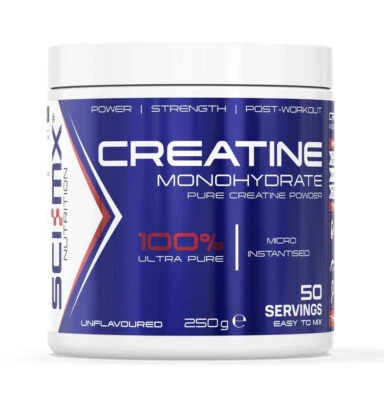 SCI-MX Creatine Monohydrate Powder 50 Servings 100% Pure Muscle Mass Weight Gain
