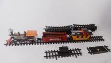 New Bright Western Zug Lokomotive Wagons Schienen Eisenbahn Spur G