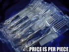 LUNT DELACOURT STERLING SILVER DINNER FORK - UNUSED CONDITION