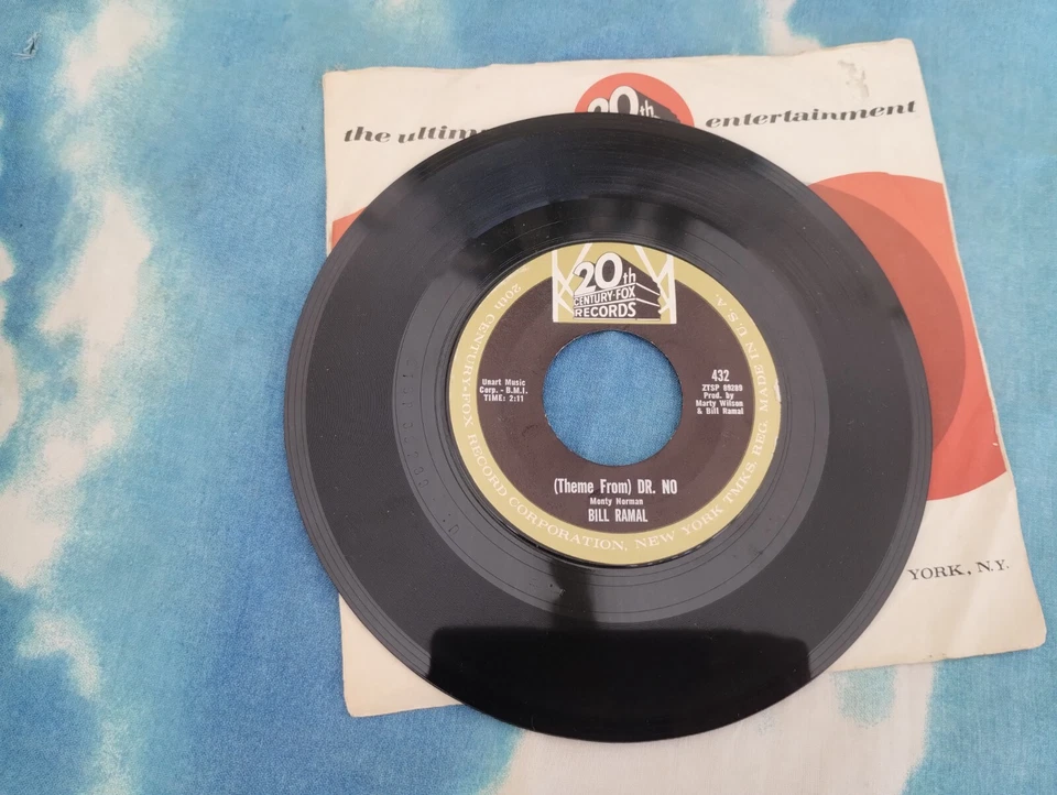 Bill Ramal   - Exodus /Theme From Dr. No VINYL US 7" Single# - Image 2 of 2