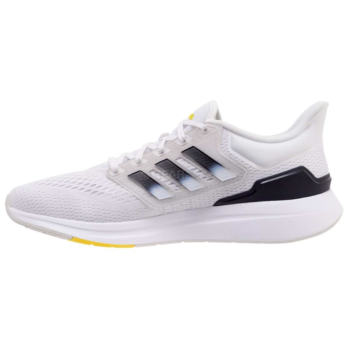 NWT adidas Men\'s EQ21 Trail Running Shoe, White/Black/Grey, 12 adidas EQ21 Run White Black for Sale | Authenticity  main image 2