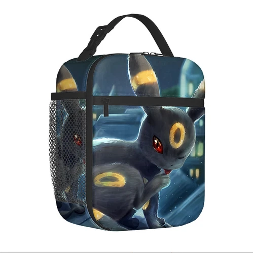 Pikachu Pokemon Insulated Lunch Bag School Picnic Snack Lunchbox Travel Box Gift - Picture 69 of 69