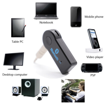 3.5MM Jack Empfänger Adapter Brenndauer Transmitter Bluetooth 8 Stunden Lj