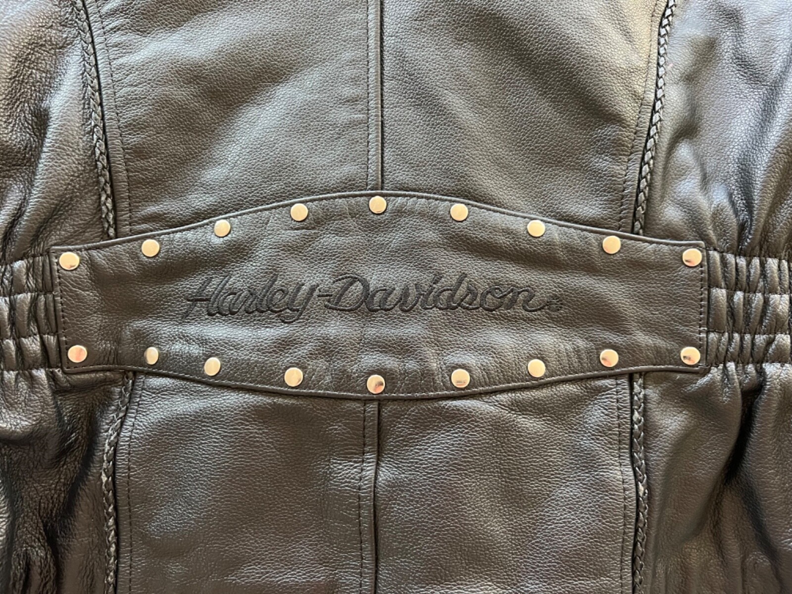 Harley Davidson Womens Jacket CA 03402 eBay