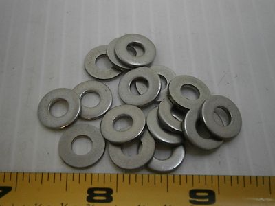 .500'' x .219'' x .049'' Flat washer ss stainless steel Type A lot of 100 #902