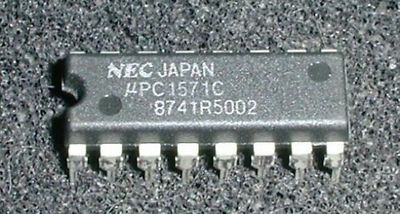 2pcs NEC UPC1571C DIP-16 Compander