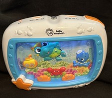Baby Einstein Sea Dreams Sleep Soother Music Crib Toy Fish Aquarium Tested Works