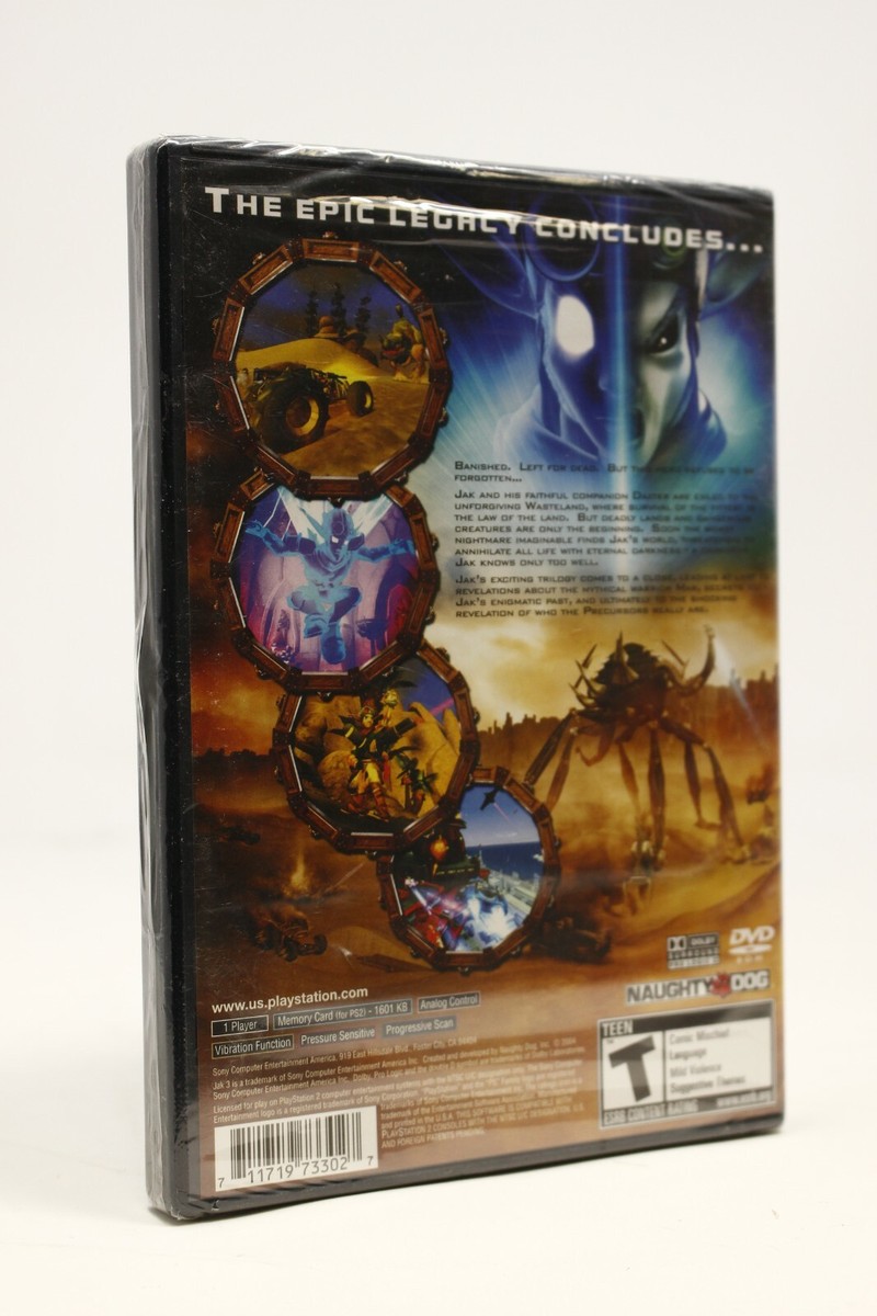 Jak 3 - PlayStation 2 - PS2 - Action/Adventure Game - NEW/Sealed