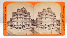 Stereo View Card - E.&H.T. Anthony & Co. Masonic Temple New York
