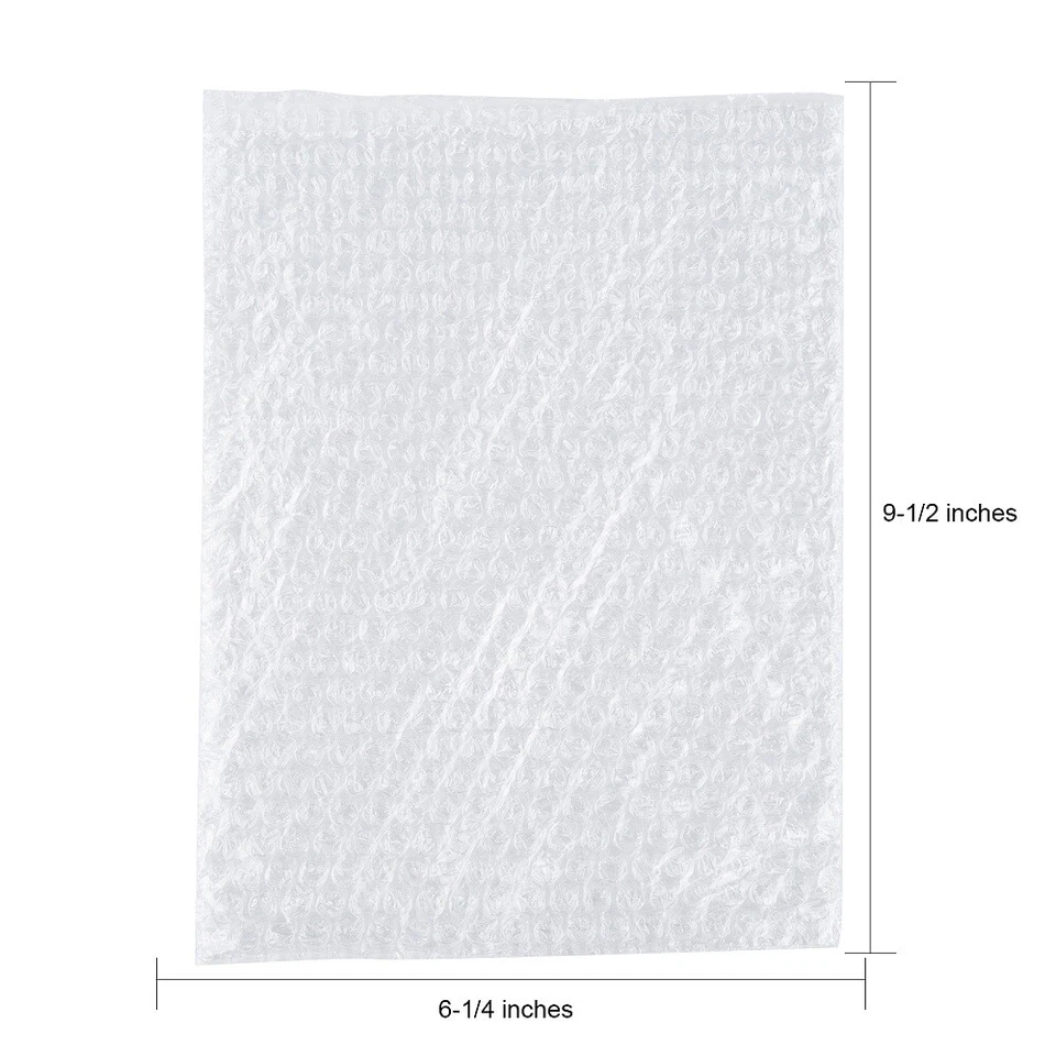 100x Plastic Protective Wrap Bubble Cushion Pouches Out Bags Packaging Bags - Image 4 of 4