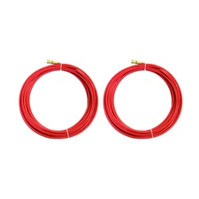 2-pk MIG Welding Gun Teflon Liner 42T-3035-15 030-035 15ft for Lincoln Tweco 200