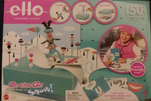 Mattel 2004 Girl's Ages 6 Building Toy Ello Creation System on The Go Snow for sale online | eBay
