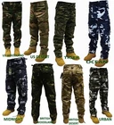 Adults Camo Army Cargo Combat Trousers 8 Different Camo Patterns 30"-50"