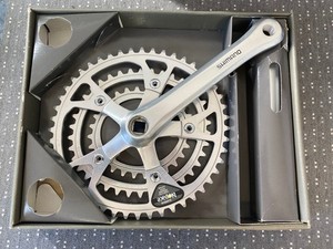 Pédalier Shimano Sante Biopace Vintage - 170mm, Plateaux 52/42T, Boîtier JIS Inclus, Neuf En Boîte Originale