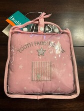 Healthtex Pink Tooth Fairy Pillow With Pocket Carry Bag Child Wishes