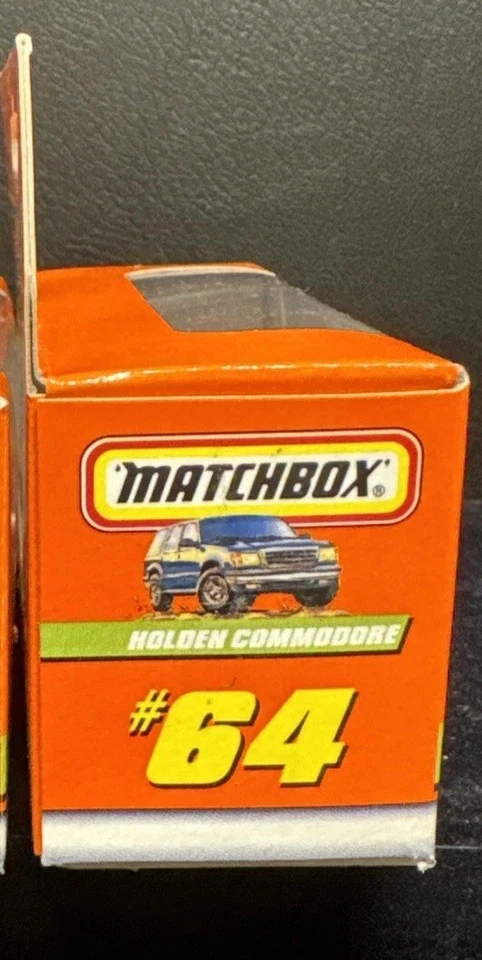New 1997 Matchbox Superfast 1-75 Holden Commodore 99 #64 - Image 4 of 4