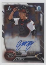 2016 Bowman Draft Chrome Draft Pick Auto Andy Yerzy #CDA-AY Auto 1d4q