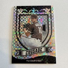 2021 Panini Chronicles - Crusade Yu Darvish #7 Building Blocks Prizm