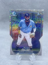 Junior Caminero 2023 1st Bowman Chrome #BCP-61 Prospect Mega Box Mojo TB Rays
