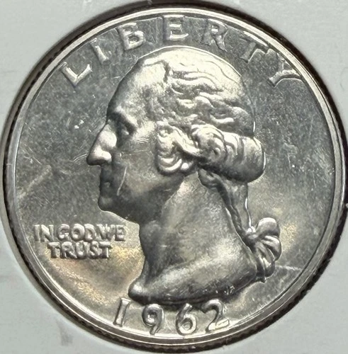 1962 Proof Washington Quarter. High Grade.  Free Shipping