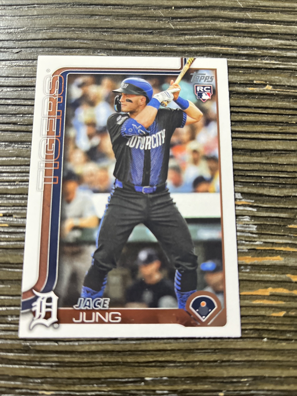 2025 Topps Series 1 #80 Jace Jung Detroit Tigers Rookie