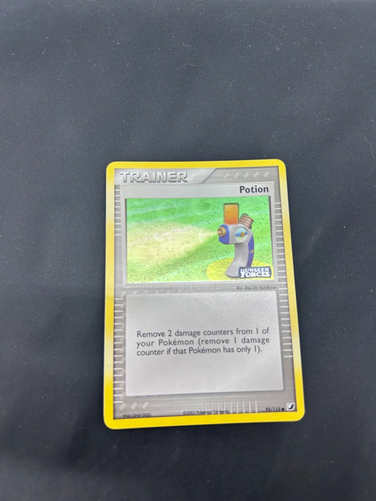Pokemon EX Unseen Forces Potion Stamped Reverse Holo 95/115