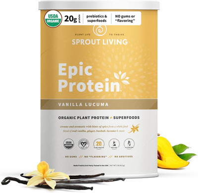 Epic Protein, Plant Based Protein & Superfoods Powder, Vanilla Lucuma Powder | 2