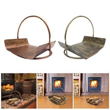 Portalegna per camino, robusto portalegna per braciere da giardino e patio