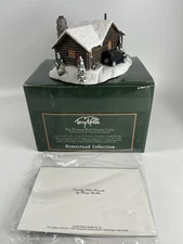 Terry Redlin The Evening With Friends Cabin The Hadley Collection House Open Box