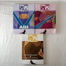 Winsor Pilates DVD Box Set Of 3 Power Sculpting Abs, 20 Minute Workout NOB