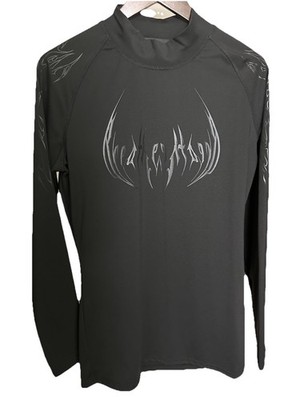 BreatheDivinity 3XL Void Tech Dark Curse Longsleeve Compression DARKNESS