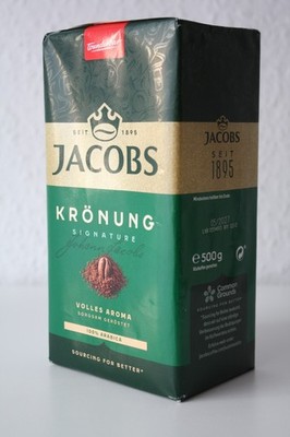 JACOBS KRÖNUNG KAFFEE GEMAHLEN 500g. MHD 05/2027