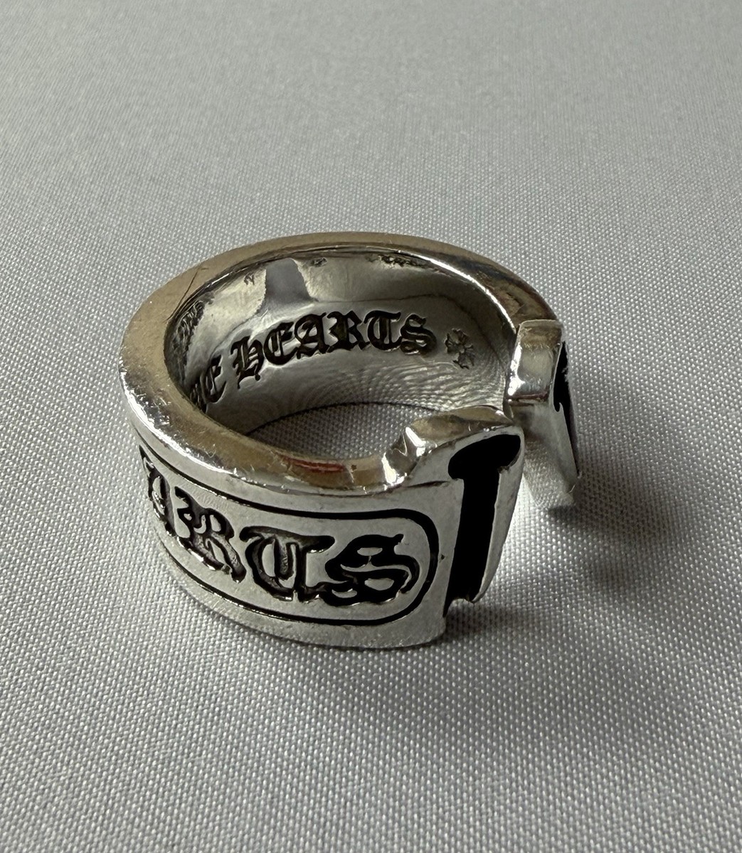 Chrome Hearts Sterling Silver 925 Band Ring 2005 | eBay