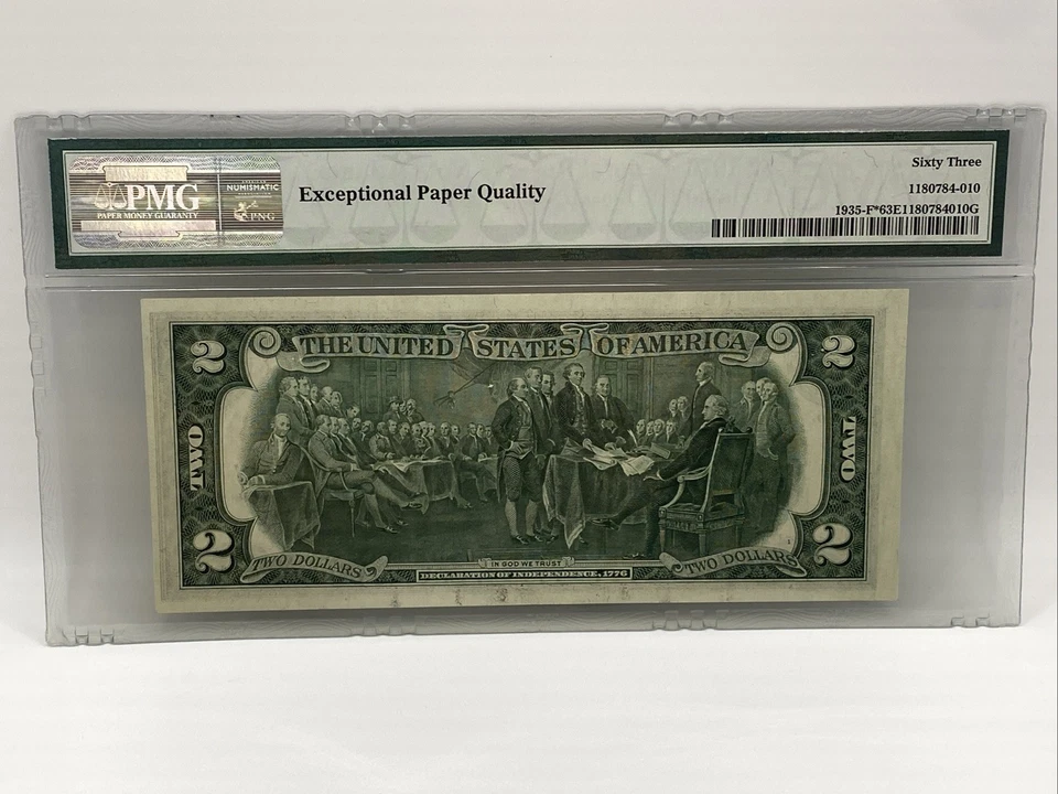 1976 $2 Two Dollar- FRN-Atlanta-⭐STAR note⭐-(F* Block) PMG 63 EPQ - Image 3 of 3