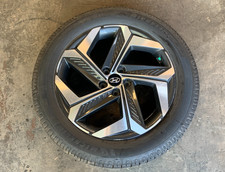 22 23 24 HYUNDAI TUCSON WHEEL 7.5 X 19 RIM MACHINED CHARCOAL OEM #A0.17