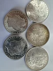 Lot Of 5 1878-1882 Morgan Silver Dollars (2)