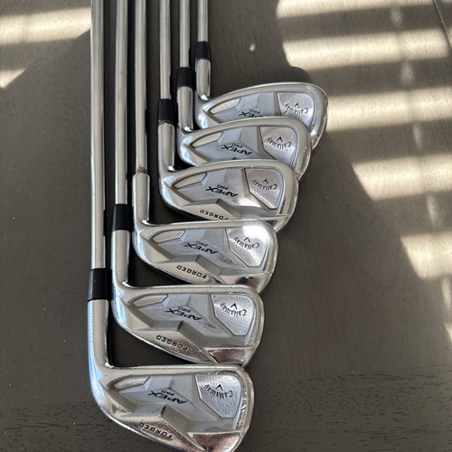 Callaway Apex Pro 19 Forged Iron Set 5-PW Stiff Flex Project X Shaft. RH - Picture 9 of 12