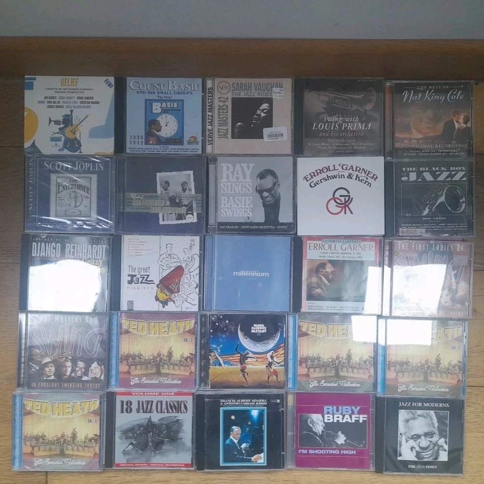 JOB LOT OF 60+ X JAZZ SWING BIG BAND BOP CD ALBUMS LOT C - Image 2 of 3