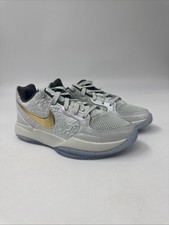 Nike Ja 2 'Christmas' Metallic Gold Silver Sneakers IB7251-002 Youth Size 4.5