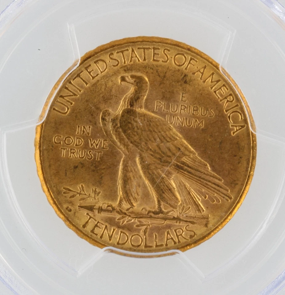 1909-D Indian Head Gold Eagle PCGS MS61 $10 Denver Minted Gold Coin - Image 4 of 4