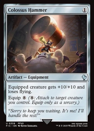 Colossus Hammer - Final Fantasy Commander - MTG