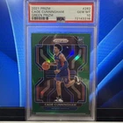 2021 PANINI PRIZM GREEN PRIZM #282 CADE CUNNINGHAM ROOKIE RC PSA 10