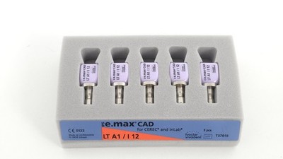 Ivoclar Vivadent IPS e.max CAD LT A1/I12 for Cerec InLab Blocs Keramik Blöcke