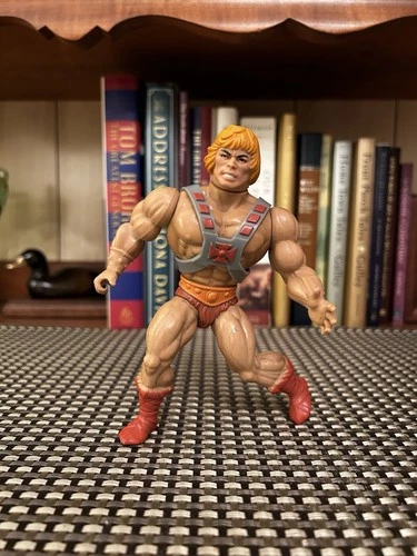 He-Man Figure Vintage 1981 Masters of the Universe Soft Head MOTU