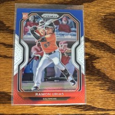 2021 Panini Prizm Ramon Urias RC Red White & Blue Prizm #31