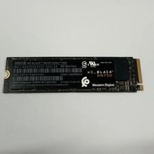 Western Digital 2280mm Black SN750 250GB M.2 NVMe Gen 3.0 x 4 SSD WDS250G3X0C