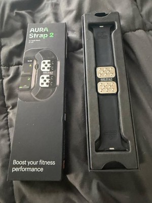 AURA Strap 2 for Apple Watch Series 7/SE - Coal Black (45mm)