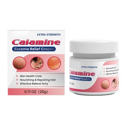 Calamine Eczema Relief Cream Mild Skin Care Ointment Fast Acting Itching Cream