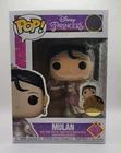 Disney Mulan Funko Pop With Pin Exclusive #323 With Protector