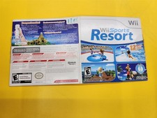 Nintendo Wii Sports Resort Cardboard Sleeve/Case Only 2010